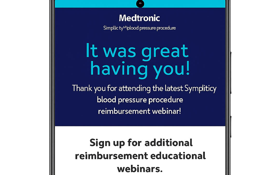 Renal Denervation (RDN) Reimbursement Webinar